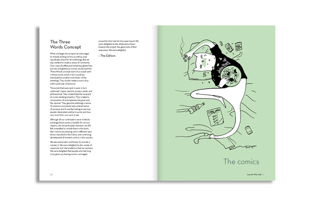 Three Words An Anthology of Aotearoa Women's Comics
