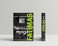Book titled 'Fatimas' with a black and white interior on a gray background