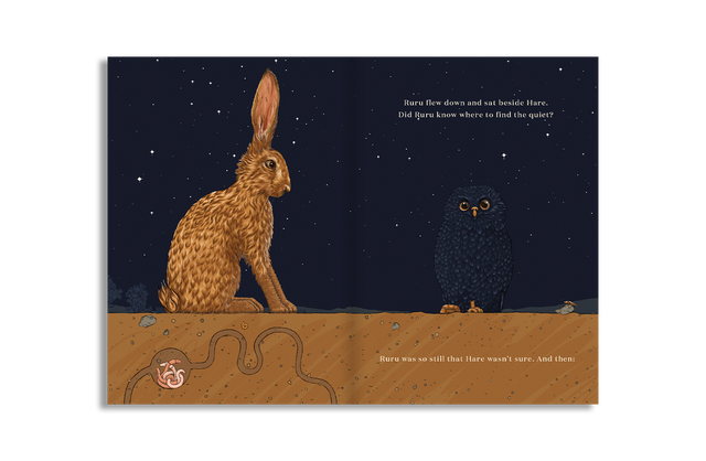 Hare & Ruru: A Quiet Moment